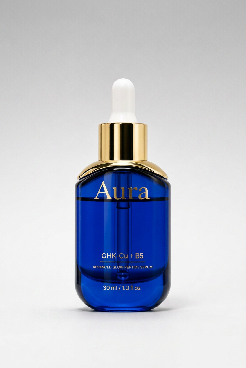 aura gen skincare australia australian ghk-cu vitamin glow peptide